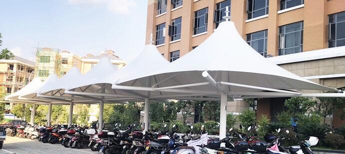 江西贛州膜結構車棚工程