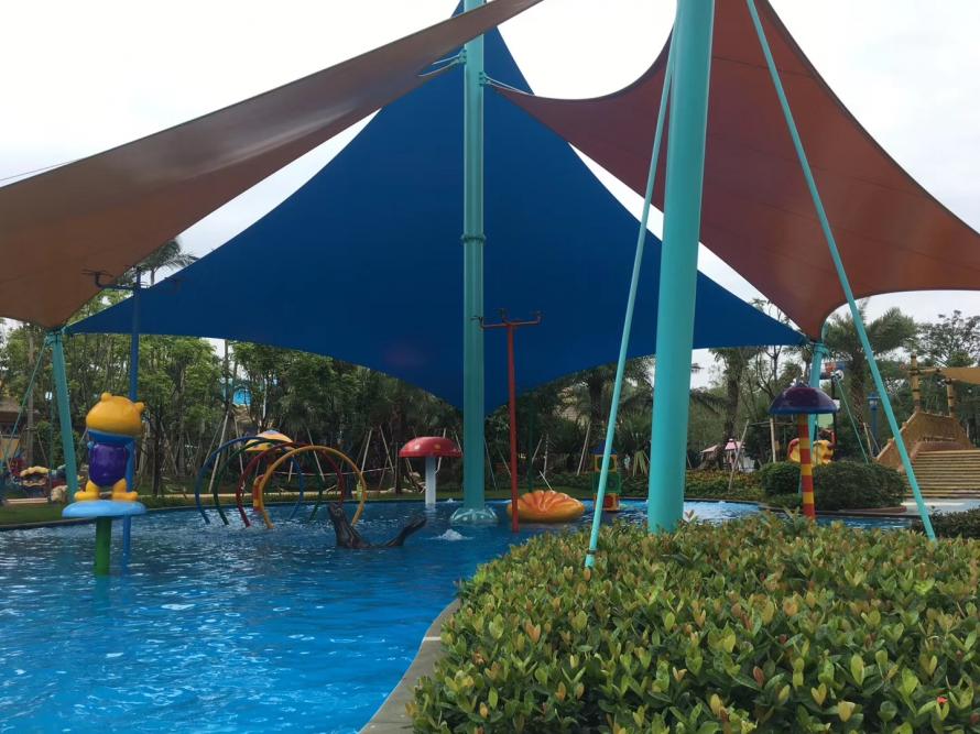 美的張拉膜結構項目