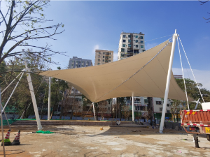 深圳景觀膜結構遮陽棚工程